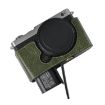 Panasonic LUMIX S9 Green Litchi Texture PU Leather Camera Half Case - 2