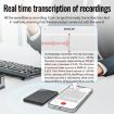 JNN A5 OLED Display Smart AI Magnetic Recorder, 16GB Memory, Black - 5