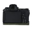 Nikon Z6III Green Litchi Texture PU Leather Camera Half Case Base - 3