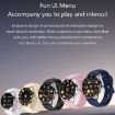 H77 1.43" AMOLED Smart Watch IP67 Waterproof with BT Call (Black) - 9