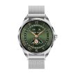 H78 1.43" AMOLED Smart Watch IP67 Waterproof BT Call Silver Milanese - 2