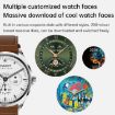 H78 1.43" AMOLED Smart Watch IP67 Waterproof BT Call Silver Milanese - 5