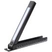W09 Multifunctional Folding Pen Lamp LED Outdoor Work Flashlight Black - 1