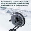 Black Car MagSafe Magnetic Vacuum Suction Cup Phone Holder - 4