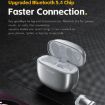 WK WS-19 Kinvoice Series Metal TWS Wireless Earbuds - Silver - 9