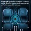 Black Car Solar Rotating Aromatherapy Base - Enhance Your Drive - 4