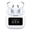 WK WS-27 Liton Series Wireless Earbuds with Smart Screen - White - 1