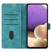 Xiaomi Poco F7 Pro/Ultra Green Triangles Embossed Leather Case - 4