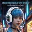 ONIKUMA GT806 Tri-mode Bluetooth 2.4G Wired E-sports Headset White - 8
