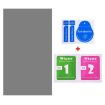 Fujitsu FMV Lite WA1 15.6 9H Anti-peeping Tempered Glass Film 2pcs - 2