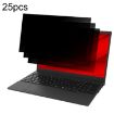 Fujitsu FMV Lite WA1 15.6" 9H Anti-peeping Tempered Glass Film 25pcs - 1