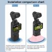 DJI OSMO Pocket 3 BRDRC Silicone Desktop Base Bracket - Blue - 8
