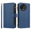 TCL 605/60 SE Leather Case: Magnetic Closure, 9 Card Slots, Dark Blue - 2