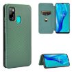 Ulefone Note 9P Green Flip Case: TPU+PC+PU Leather, Card Slot & Lanyard - 1