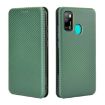 Ulefone Note 9P Green Flip Case: TPU+PC+PU Leather, Card Slot & Lanyard - 2