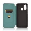 Ulefone Note 9P Green Flip Case: TPU+PC+PU Leather, Card Slot & Lanyard - 3