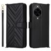 Huawei nova 14 5G Leather Phone Case with 6 Card Slots & Wrist Strap - 1