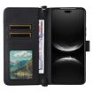 Huawei nova 14 5G Leather Phone Case with 6 Card Slots & Wrist Strap - 4