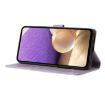 Redmi A5 4G Purple Leather Phone Case - Triangles Embossed 173.3mm - 5