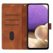 Redmi K80/K80 Pro Brown Triangles Embossed Leather Phone Case - 4