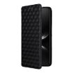 Huawei nova 14 Pro 5G Flip Leather Phone Case Black - Cubic Grid Texture - 2