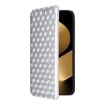Huawei Pura 80 Ultra 5G Silver Flip Leather Phone Case with Grid Texture - 2