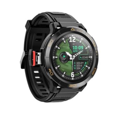 UNIWA DM300 4G Android Watch Phone, 2GB+16GB, 1.43" Quad Core, Black - 1