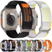 Apple Watch Band 46/49/45/44mm xDfind Metal Buckle Nylon Braided Orange - 2