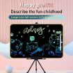 21" Pink Rechargeable LCD Drawing Board for Kids - Color Writing - 2