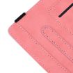Samsung Galaxy Tab A7 10.4 Case: Pink Leather Flip, Card Slots, Holder - 6