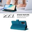 OnePlus Ace 5 Racing Case: Magnetic Closure, 9 Card Slots, Turquoise - 4