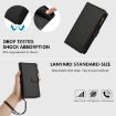 OnePlus Ace 5 Ultra Leather Case - Magnetic Closure, 9 Card Slots, Black - 6