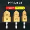 Hex Shank PPR Step Drill Bits Set 3pcs - 20/25/32 Leak Repair Tools - 2