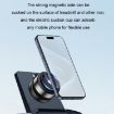 Silver Car Navigation Electric Vacuum Magnetic Suction Cup Bracket - 3