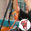 XINDA TP-XS04 Red Climbing Chest Rope Ascender for Outdoor & Cave - 6