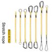 XINDA XD-A9561 Climbing Equipment Anti-Loss Telescopic Rope, Large+Small Ring - 2
