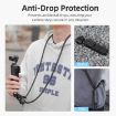 BRDRC Sport Camera Lanyard 1/4" Screw Anti-Lost Crossbody (Yellow/White) - 4