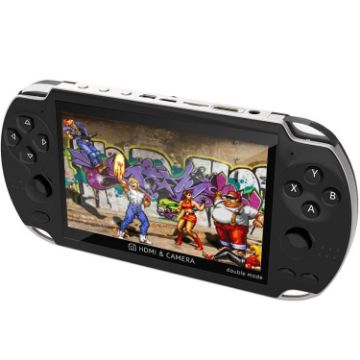A3 4.3" Handheld Game Console with Camera, Dual Handles, TV Output, 8G - 1