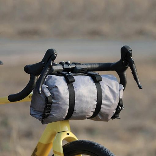 Rhinowalk RK9400 Gray Waterproof Front Bag - Large Capacity for Bikes - 1
