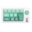 MKESPN K810 Wired Mechanical Gaming Keyboard, RGB Backlight, Hot Swap, Green - 1
