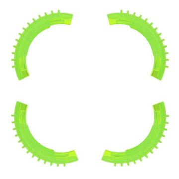 DJI Avata 2 BRDRC Paddle Protection Bumper Rings 4pcs - Green - 1
