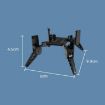 DJI Avata 2 BRDRC Orange Folding Landing Gear & Gimbal Protector - 3