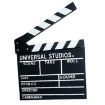 Small U Black Wooden Director Board for Video Movie Scene Recording - 1