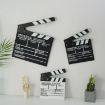 Small U Black Wooden Director Board for Video Movie Scene Recording - 5