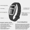Ultrasonic Mosquito Repellent Watch Bracelet - Black | Outdoor Use - 5