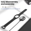Ultrasonic Mosquito Repellent Watch Bracelet - Black | Outdoor Use - 8