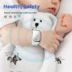 Ultrasonic Mosquito Repellent Watch Bracelet - White | Outdoor Protection - 3