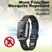 Black Antistatic Mosquito Repellent Bracelet Static Elimination Watch - 5