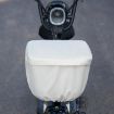 E-bike Basket Rainproof Sunscreen Cover & Storage Bag (Black) - 2