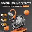 M113 AI Translation Bluetooth Ear-hook Earbuds 144 Voice Translator Black - 4
